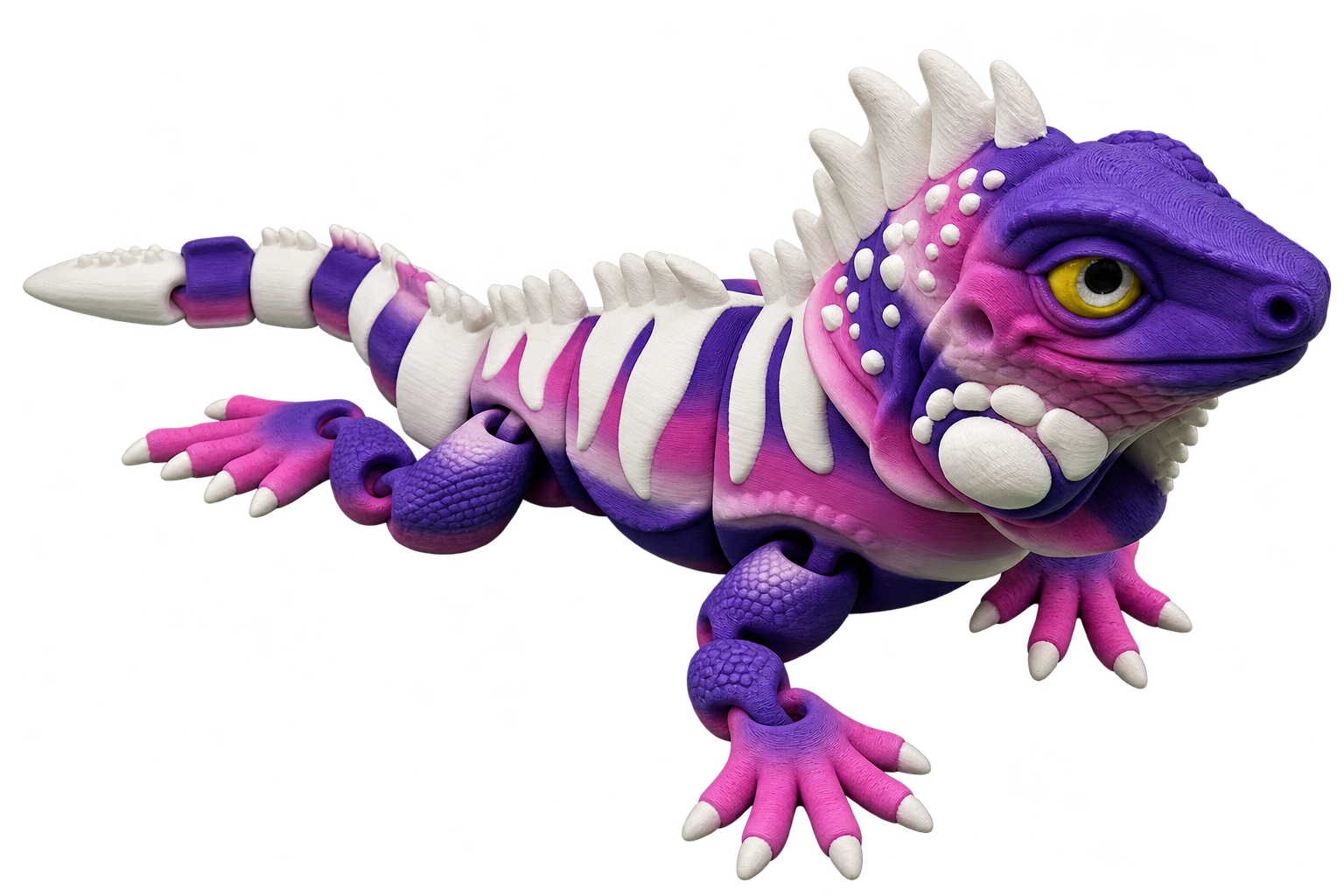 Purple Skeletal Dragon featured print